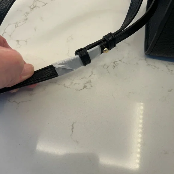 Marc Jacobs Black Mini Bag with Gold Accents - Picture 9 of 9